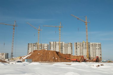 konut inşaatı Moskova varoşlarda
