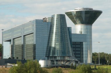 Building which houses the government of Moscow region clipart