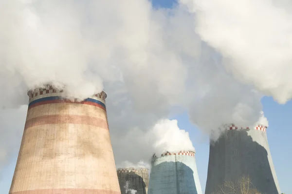 Stock image Power station plant in Moscow