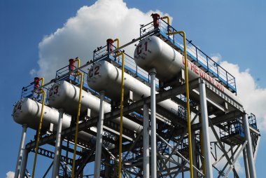 Russia.Oil üretim üzerinde ' Tatneft petrol şirketin petrol sahası