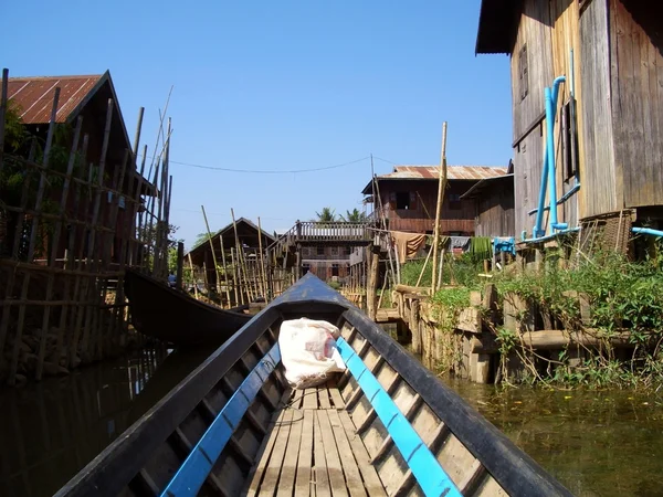 Burmesische Schifffahrt — Stockfoto