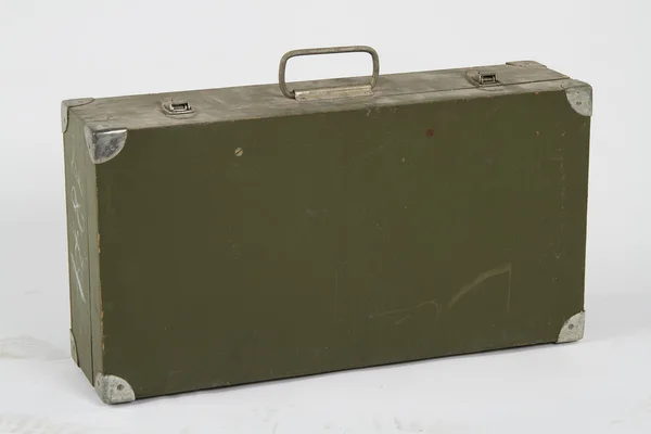 Old wood suitcase — Stock Photo, Image