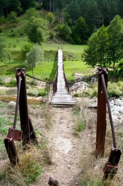 Bridge over the River clipart