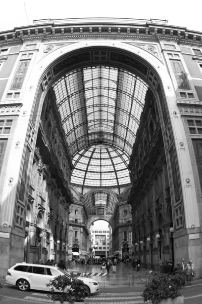 Milano galerie v Itálii, milan — Stock fotografie