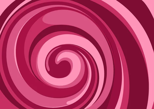 Vecteur tourbillon fond rose . — Image vectorielle
