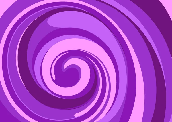 Vektorové whirlpool fialové pozadí. — Stockový vektor