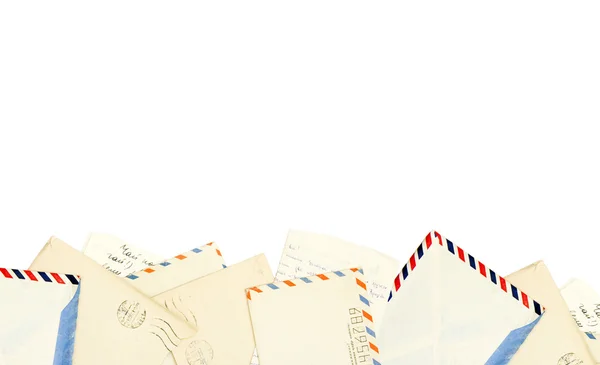 Старый почтовый конверт — стоковое фото