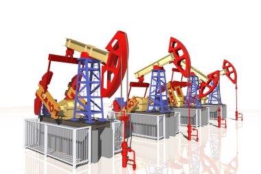 Oil pump clipart