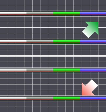 ekonomik diyagramı yerleştirmek için banner