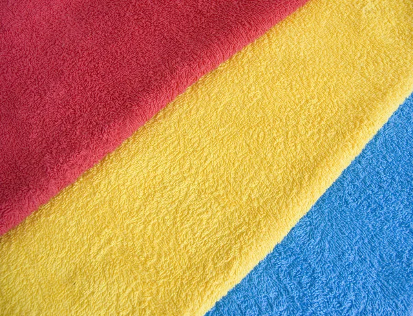 彩色毛巾 — 图库照片