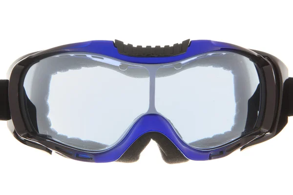 Cool skidglasögon blå — Stockfoto