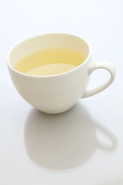 En kopp grønn te. – stockfoto