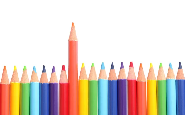 Lápices de colores aislados — Foto de Stock