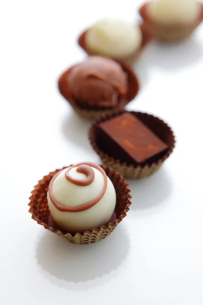 Delicious handmade chocolate — Stock Photo, Image