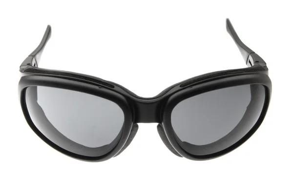Okulary przeciwsłoneczne czarny sport moda — Zdjęcie stockowe