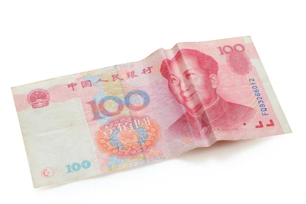 Chiny pieniądze z twarzy uśmiech — Zdjęcie stockowe