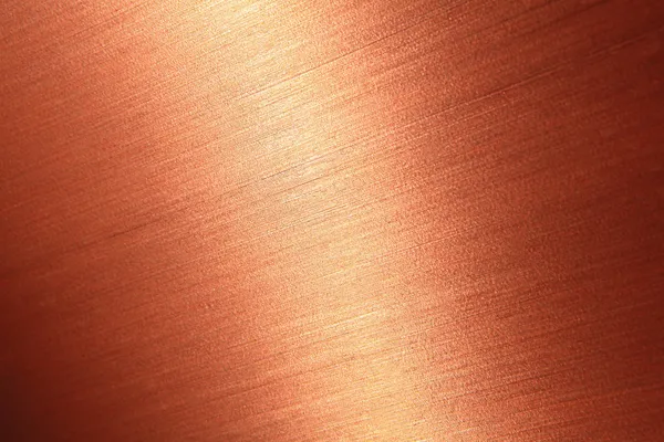ブラシをかけられた銅キメ — ストック写真
