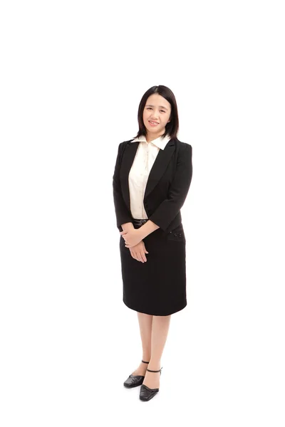 Retrato de um asiático mulher de negócios sorriso — Fotografia de Stock