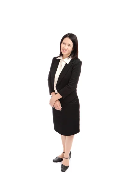 Retrato de una mujer de negocios asiática sonrisa — Foto de Stock
