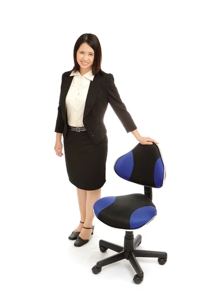Retrato de uma mulher de negócios asiática — Fotografia de Stock