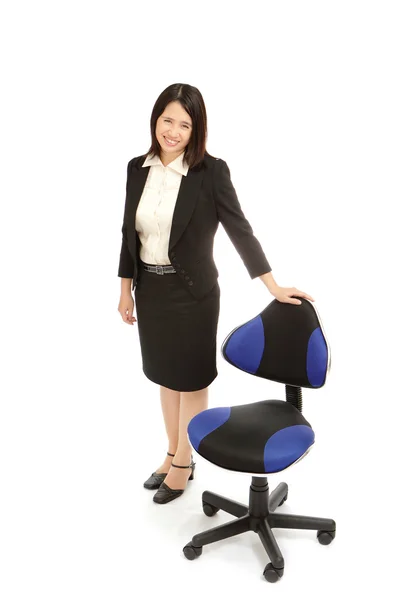 Retrato de una mujer de negocios asiática — Foto de Stock