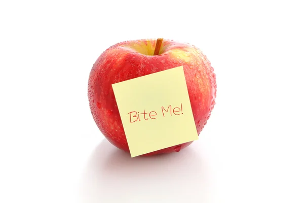 stock image Red apple with 