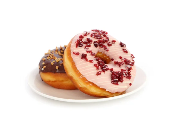 Weet donut with cranberry — Stock Photo, Image