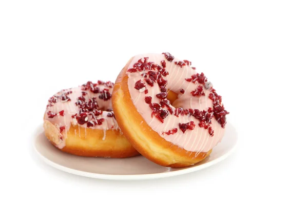 क्रॅनबेरीसह डोनट घाला — स्टॉक फोटो, इमेज