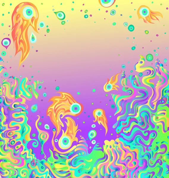 Kleurrijke regenboog abstracte achtergrond — Stockfoto