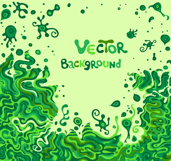 Vector doodle fondo con espacio para su texto — Vector de stock