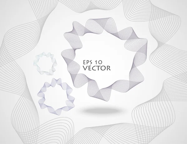 Línea abstracta vector fondo — Vector de stock
