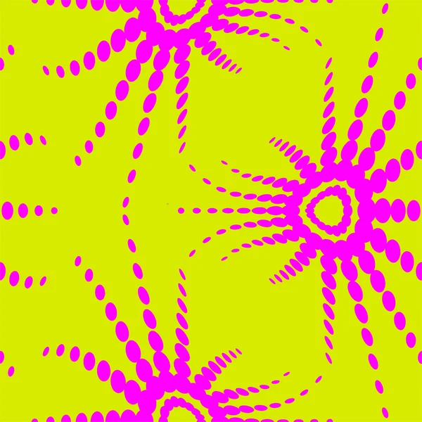 Retro illusion optique motif sans couture — Image vectorielle