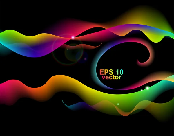 Abstract vector wave — Stock Vector