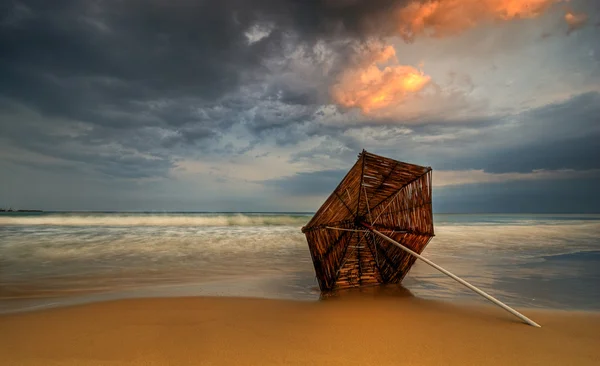 stock image The fallen umbrella