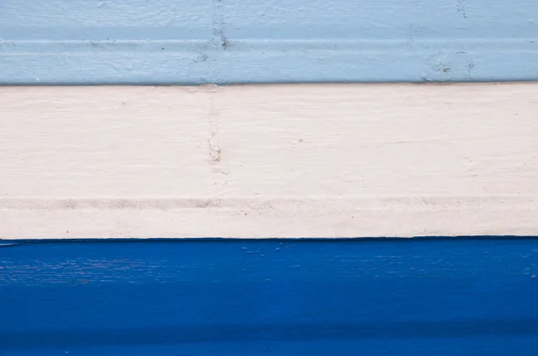 stock image Shades of navy and, sky blue ,white strip on wood