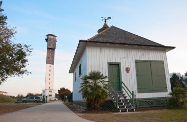 Sullivan's Island Lighthouse Entrance clipart