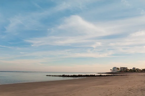 stock image Calm Sandy Seascape, Horizontal