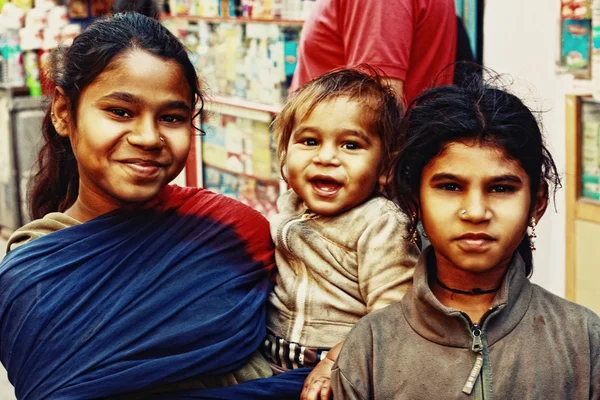 Indiase kinderen — Stockfoto