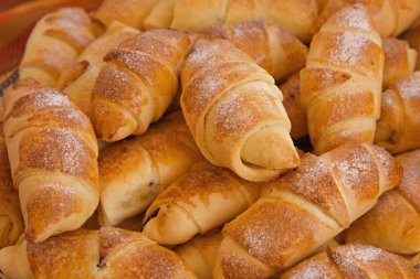 Fragrant croissants clipart