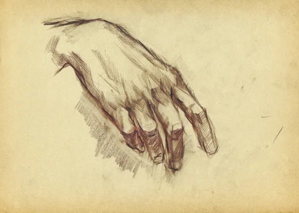 Hand sketch — Stock Photo, Image