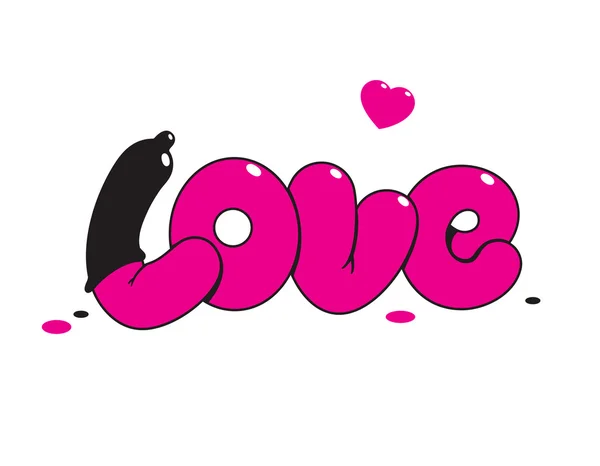 Valentine karty z logotypem miłości. na tematy takie jak miłość, valent — Wektor stockowy