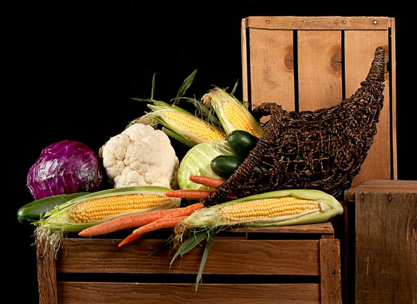 Рог изобилия овощей — стоковое фото