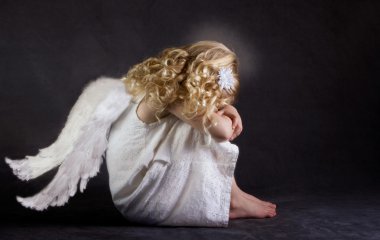 A fallen angel clipart
