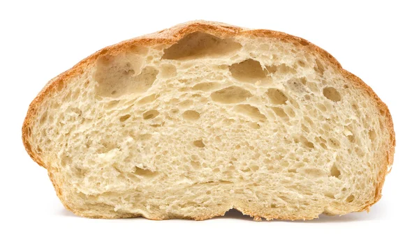 Fetta di pane bianco Immagine Stock