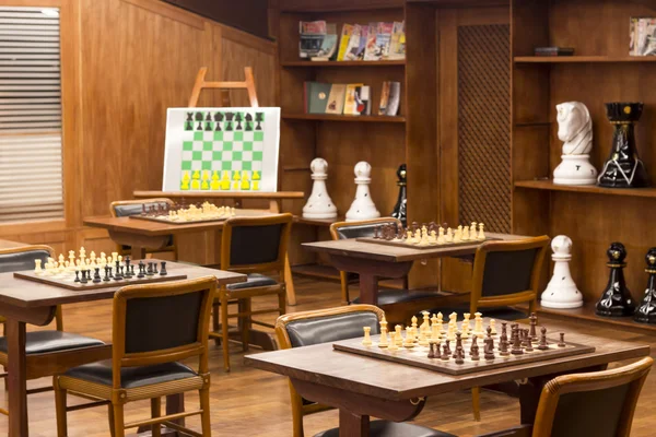 Шахматный клуб — стоковое фото