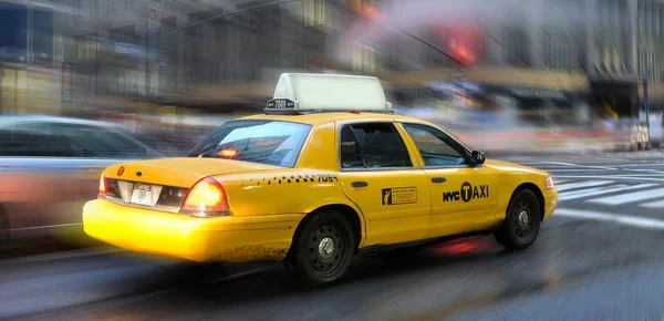 Такси Нью-Йорк — стоковое фото