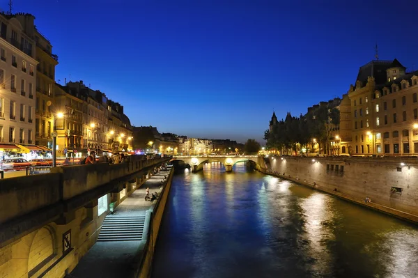 Paris nattliv — Stockfoto