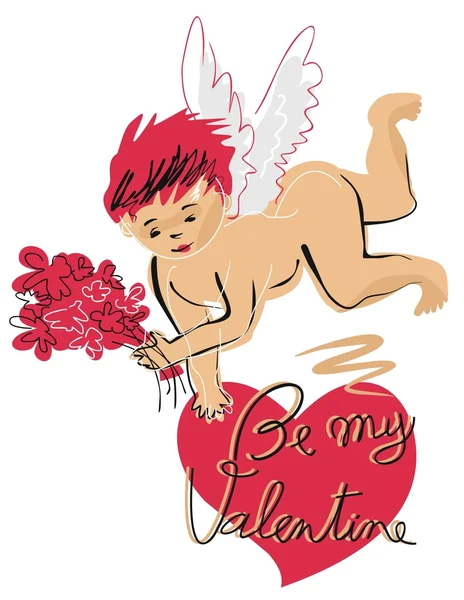 Sois ma valentine — Image vectorielle