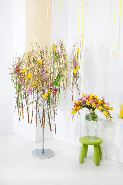フローリスト - 美しい花の性質の概念 — ストック写真