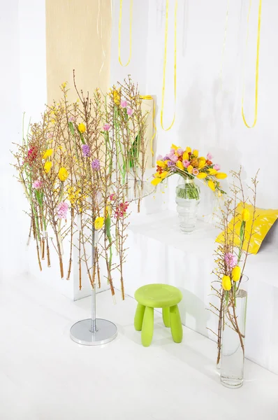 Flowers art festive natural background — Stock Photo, Image